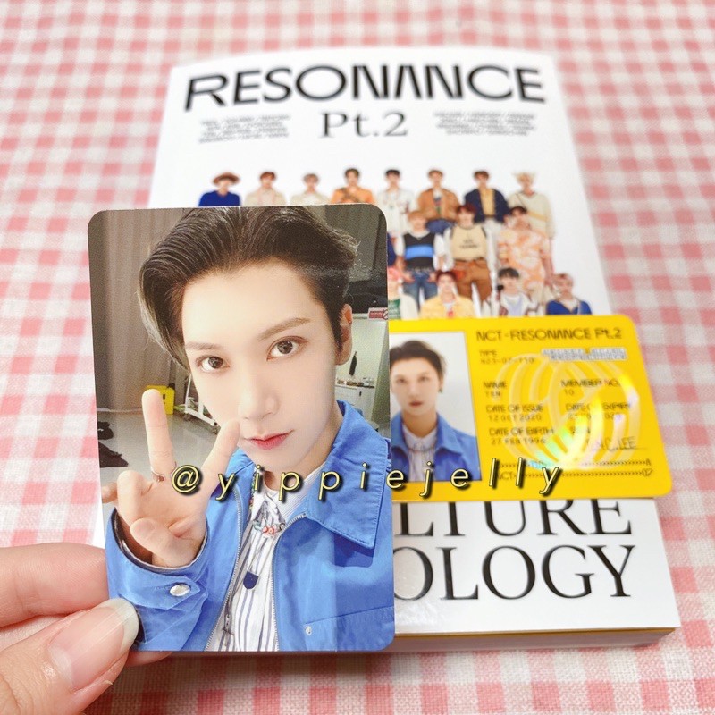 NCT2020 Resonance Pt.2 Ten Photocard (Departure ver)