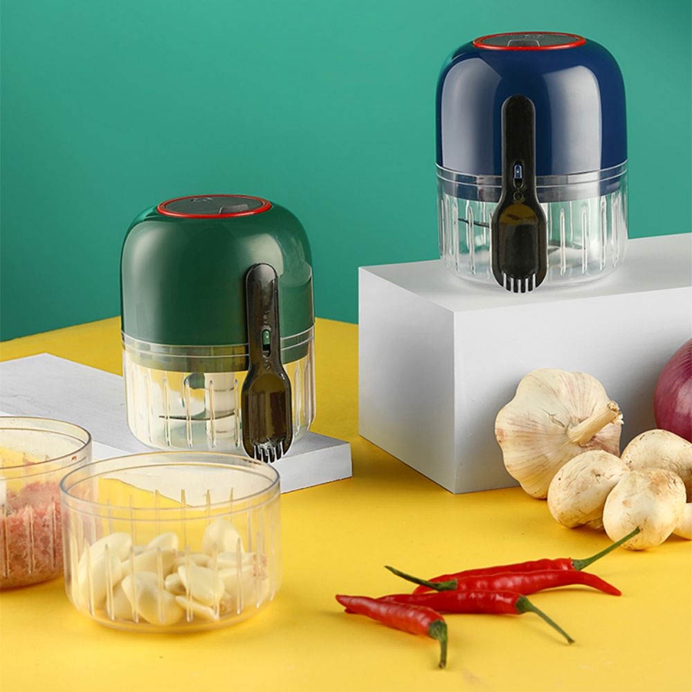 Mini Blender Elektrik Otomatis - Meat Grinder, Garlic Machine, Bawang, Kacang,  / Mesin Daging Jahe Dll RANDOM