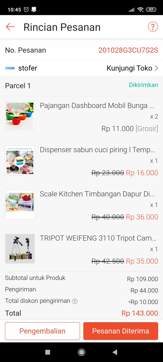 Scale Kitchen Timbangan Dapur Digital Sf 400 Max 10 Kg Bahan Kue Camry  Timbangan Dapur Digital