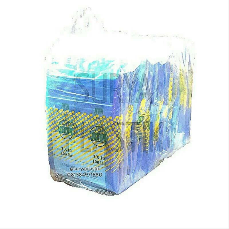 Plastik Klip Obat 7x10 Plastik Klip Biru 7x10 Plastik Obat Plastik Apotik