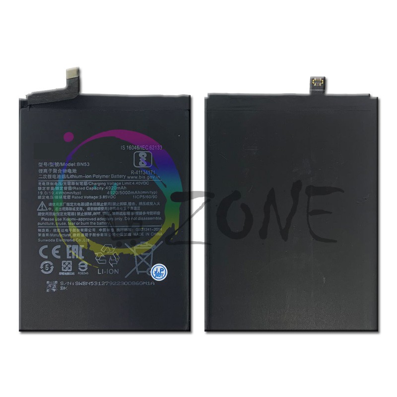 BATERAI BATRE XIAOMI REDMI NOTE 9 PRO - REDMI NOTE 10 PRO BN53 BATTERY