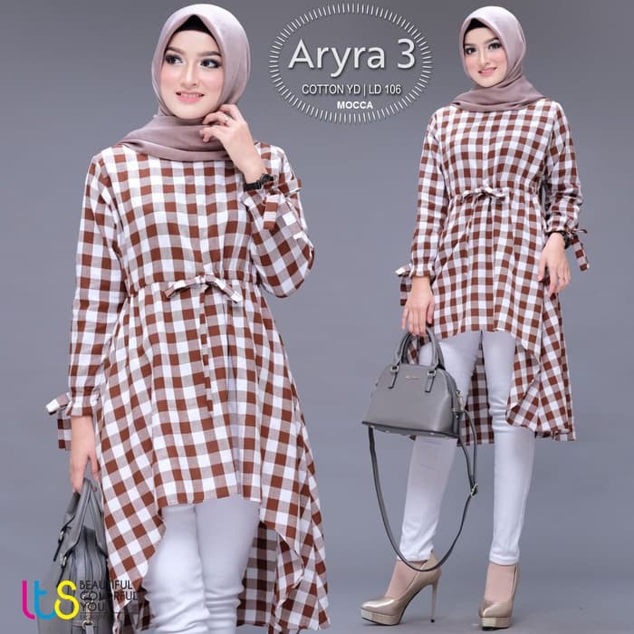 Atasan Tunik Aryra 3 Ori Lts By Shofiya