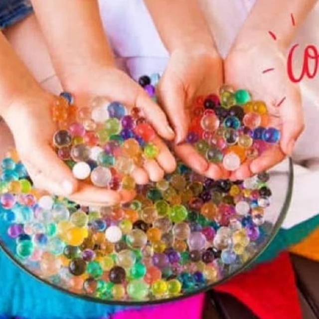 Water Beads  / Waterbead / Hydrogel ( 20Gram ) , Mainan sensory anak