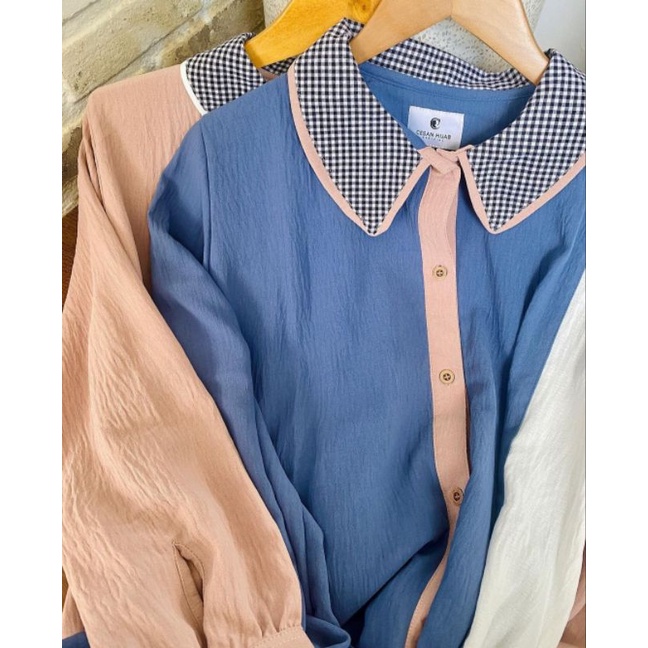 CESAN HIJAB-QUEEN DRESS-GAMIS CRINCLE-QUEEN DRESS CESAN HIJAB-Queen Jameela