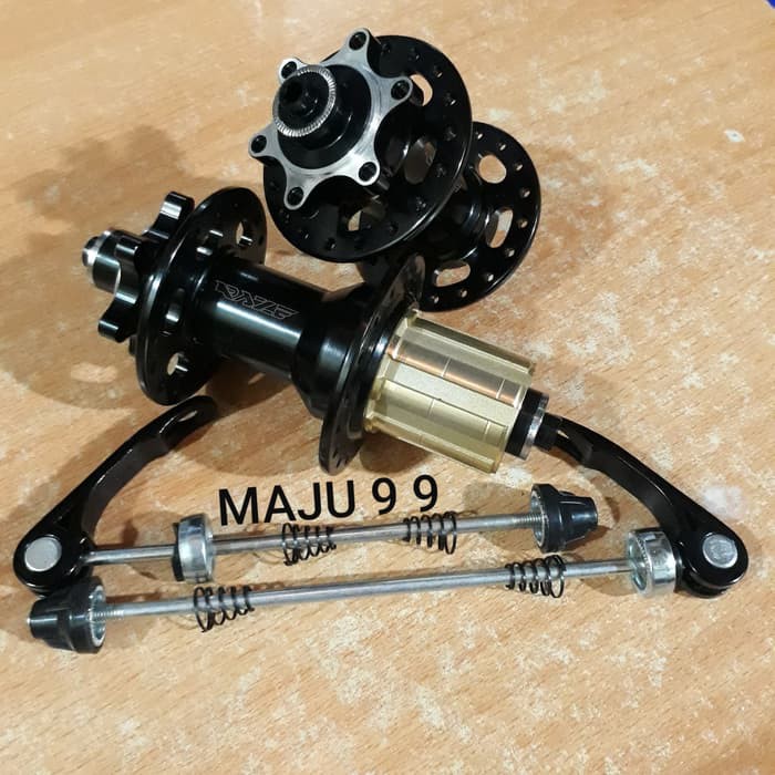 HUB DAN FREEHUB SEPEDA MTB MEREK RAZE 6 BOLT 6 BEARING JANGKRIK BOSSKU