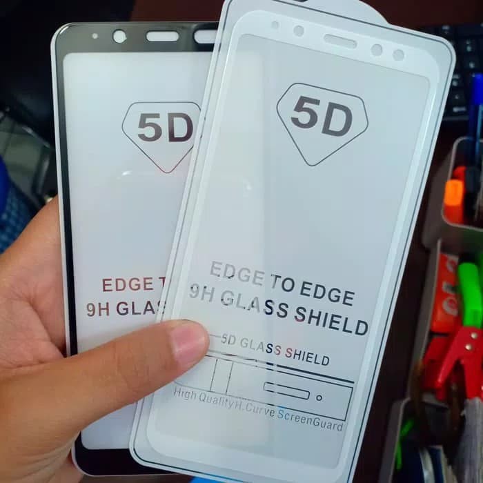 TEMPERED GLASS FULL HD SAMSUNG GALAXY A6S ANTI GORES KACA FULL HD