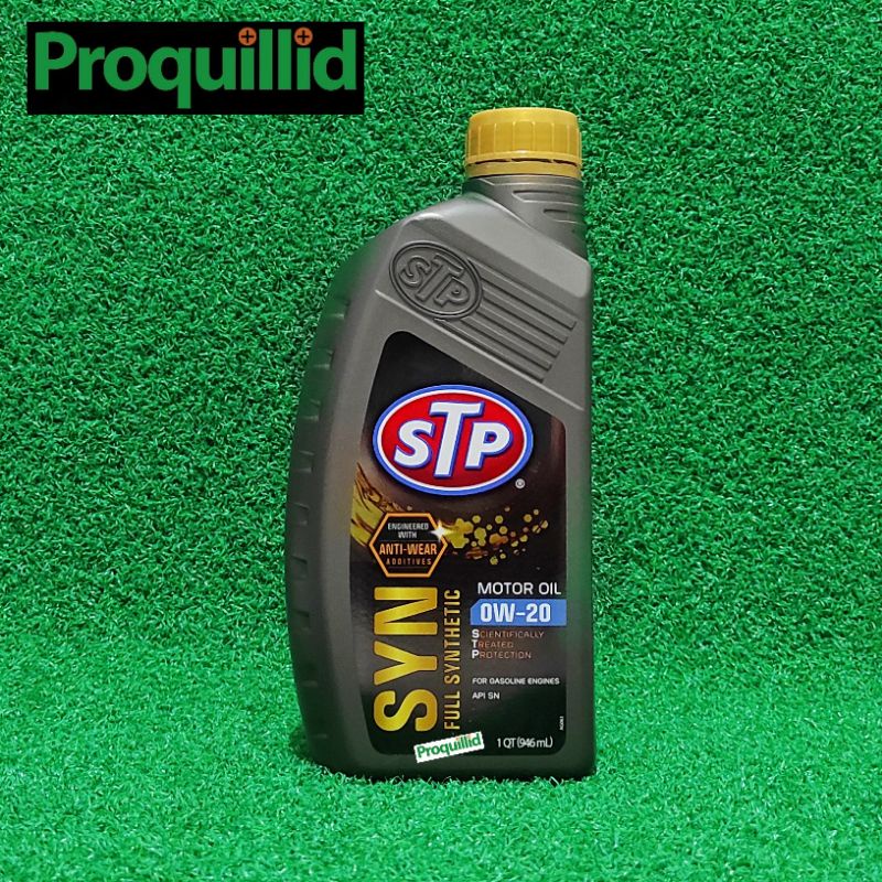 Jual STP SYN FULL SYNTHETIC MOTOR OIL SAE 0W-20 API SN GF-5 946 ML OLI ...