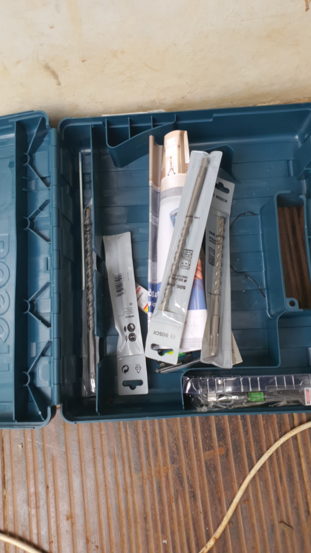 Mata Bor Beton Bosch Colok Sds Plus 1 Drill 12 Mm X 260 Mm