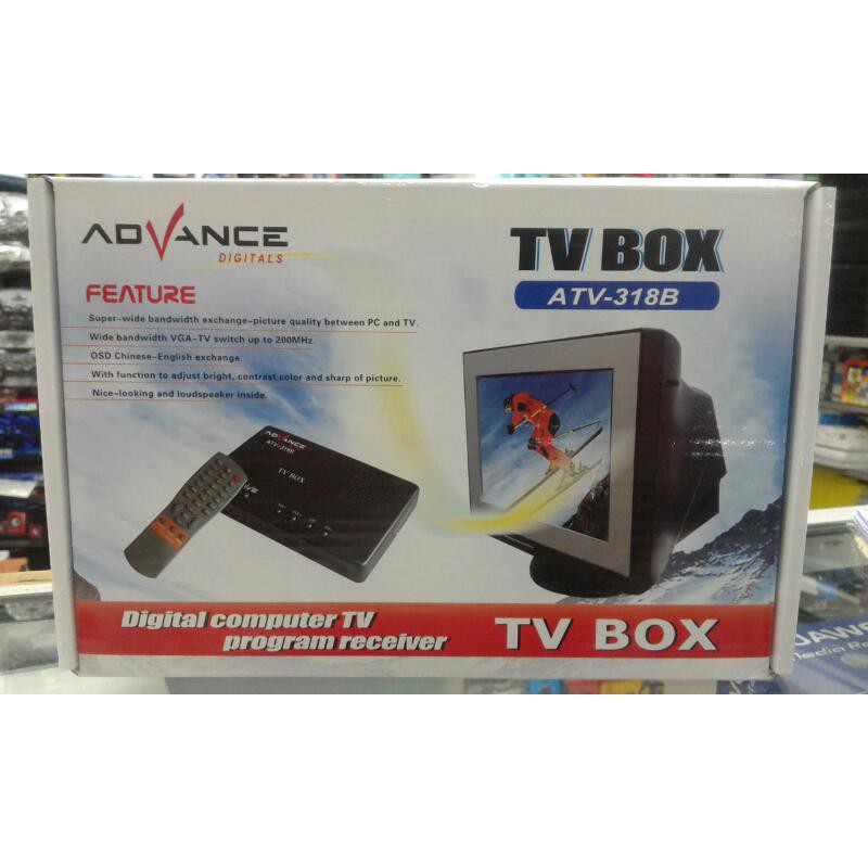 EMANG OKE TV box TV tuner ADVANCE ATV 318