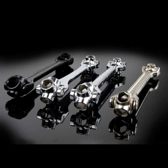 Kunci Pas Multi Fungsi 8 in 1 Multi Hexagon Wrench with power Magnet