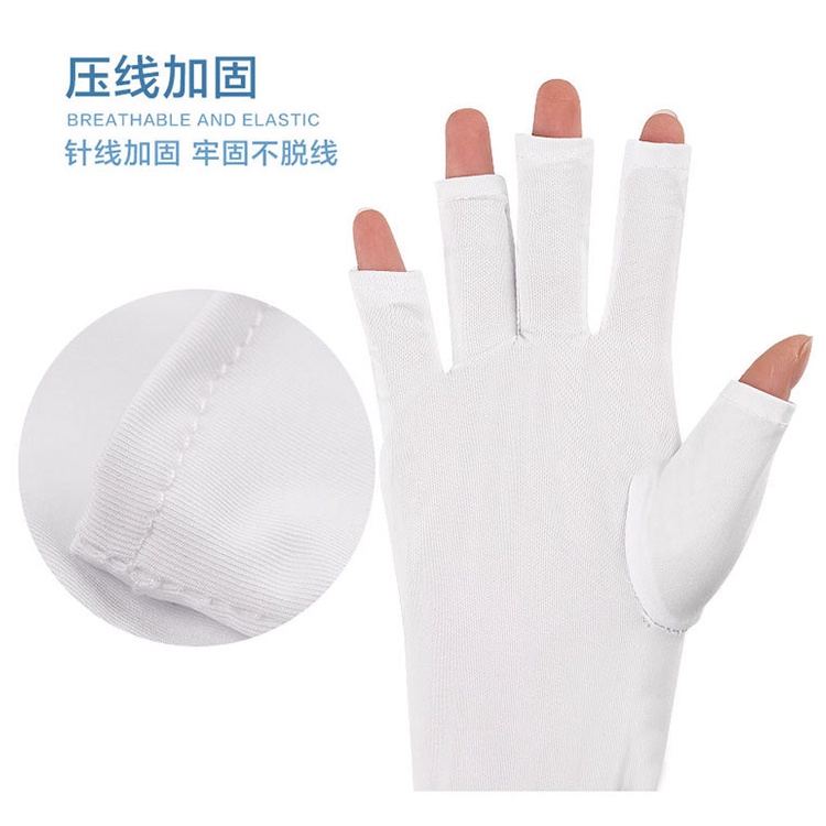 Pretty GLOVE / SARUNG TANGAN KUKU LAMPU UV LED NAIL/ANTI LAMPU UV