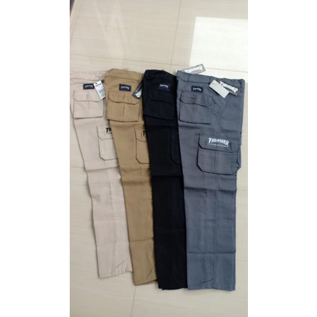 celana panjang cargo ban lusinan