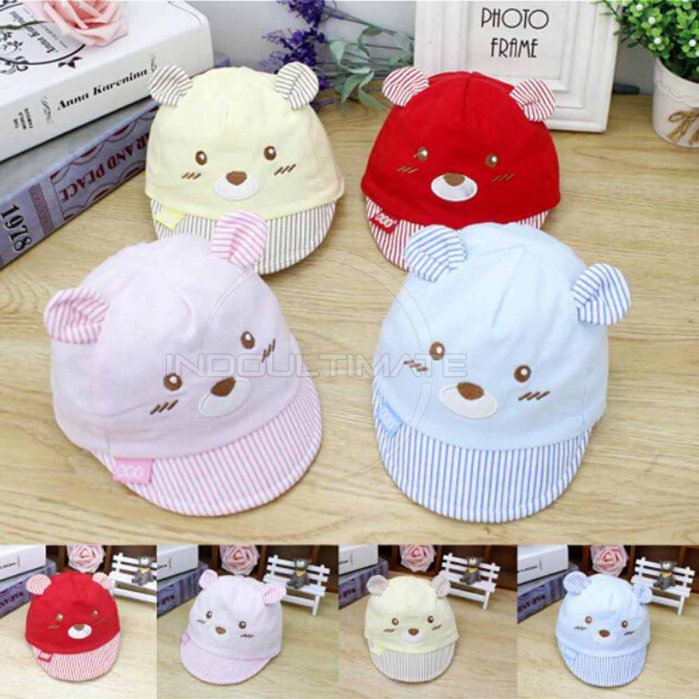 TOPI ANAK LUCU Baby Hat Topi Anak Karakter Topi Boneka PODCOCO BH-97