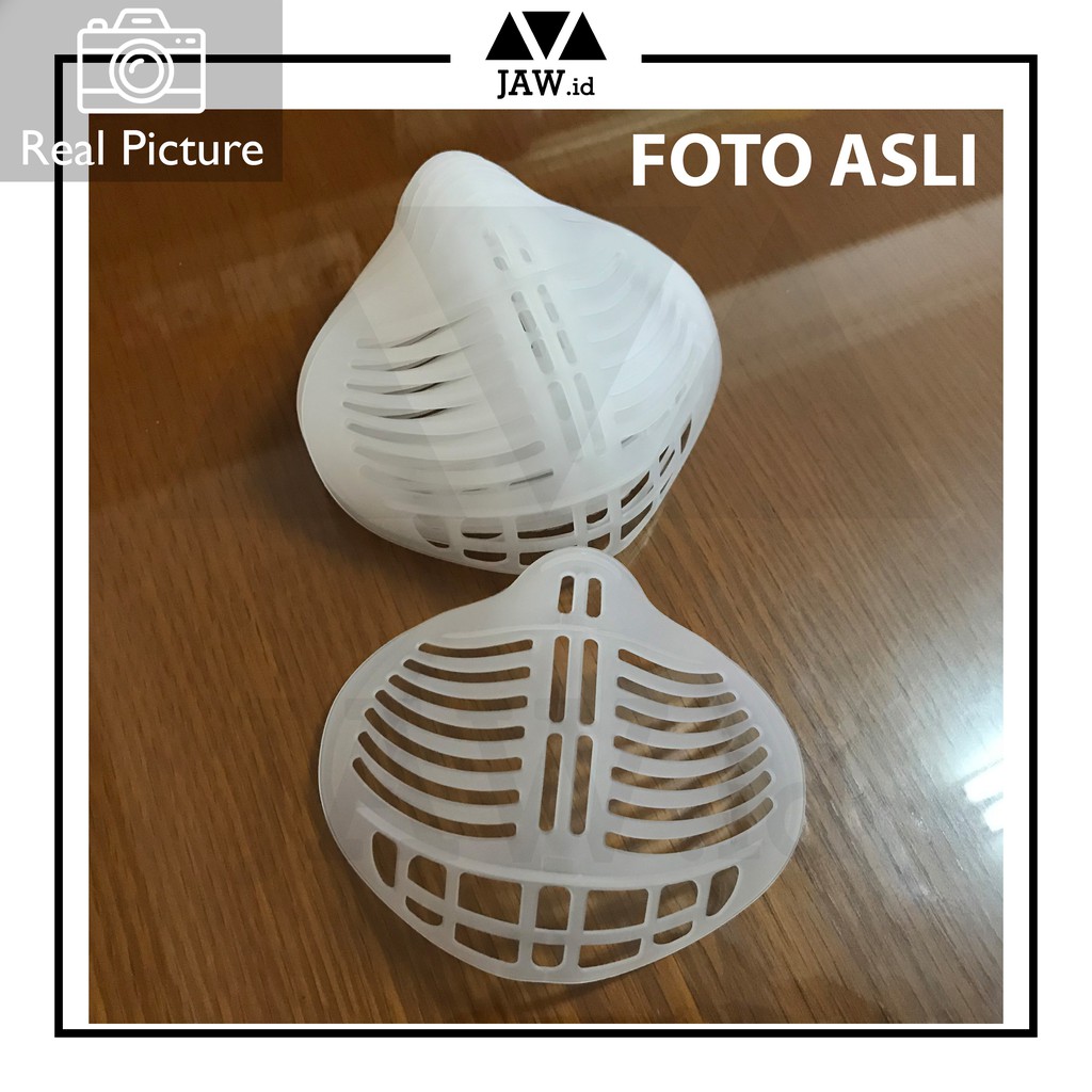 NEW Braket Masker 3D / Penyangga Masker 3 Ply / Bracket Mask Support