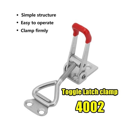 TOGGLE CLAMP 4002 Adjustable Toggle latch clamp 440Lb klem togel box lemari