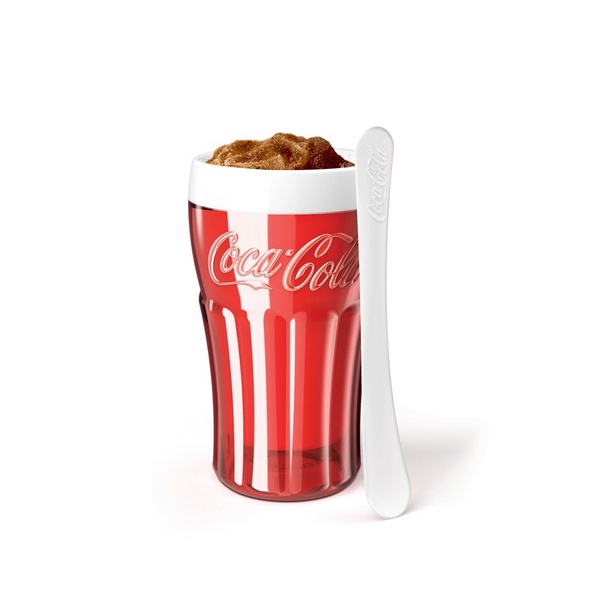 Zoku Coca Cola Slush &amp; Float Maker - Alat Pembuat Es Krim Instant Alat Pembuat Es Serut Instant Coca Cola Milkshake Slushie Slushy