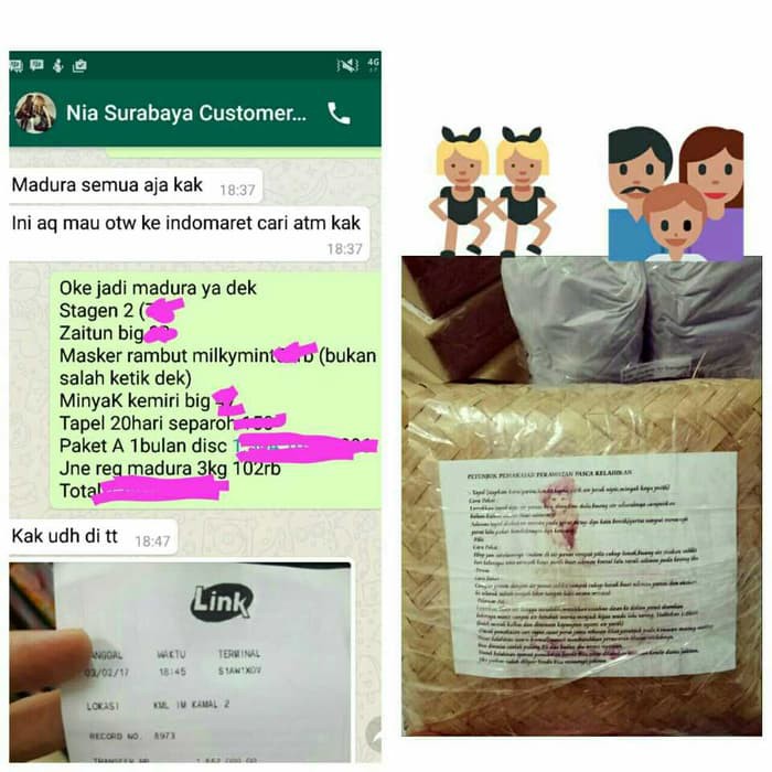 Tapel Pilis Parem untuk 40 hari