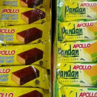 Jual Bolu Lapis Apollo Cokelat Coklat & Bolu Lapis Apolo Pandan - Bolu ...