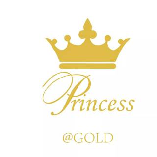 Sticker princess Lucu dengan Royal  Mahkota Stiker Dinding 