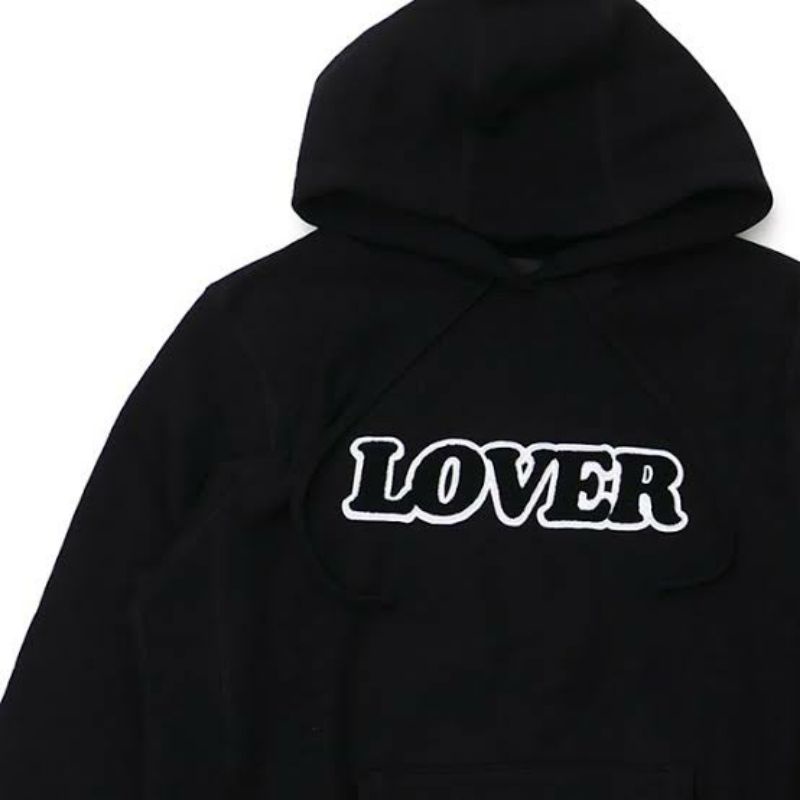 S - XXXXXL(6XL) Hoodie LOVER Chanyeol Suga Suzy BIGSIZE JUMBO Jaket Sweater Love KPop Idol EXO Fashion Korean Style Peach Orange Hitam Pilih Warna