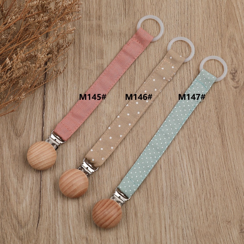 Mary Klip Holder Dot Empeng Bayi Bahan Katun Linen Untuk Hadiah Natal / Baby Shower