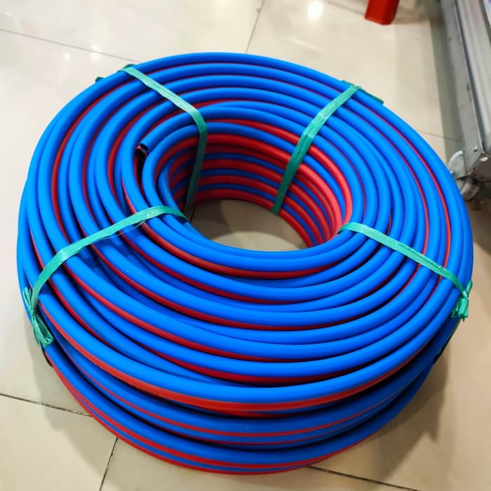 Harga Promo NLG Selang Las Double Meteran / Selang Las Blender Meteran / Las LPG Oksigen / TWIN WELDING HOSE NLG