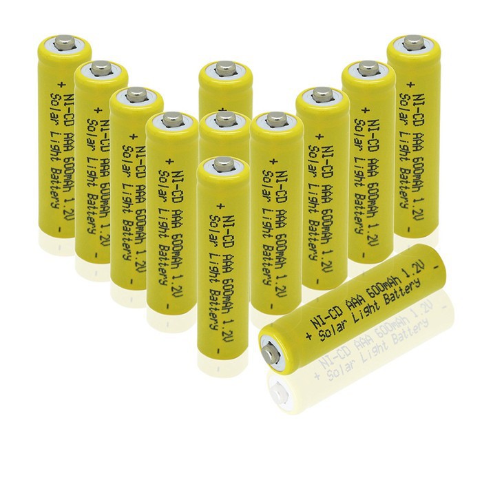 Battery Baterai Rechargeable AAA A3 Ni-Cd Baterai Cas Isi Ulang 600Mah Batre telepon remote mainan