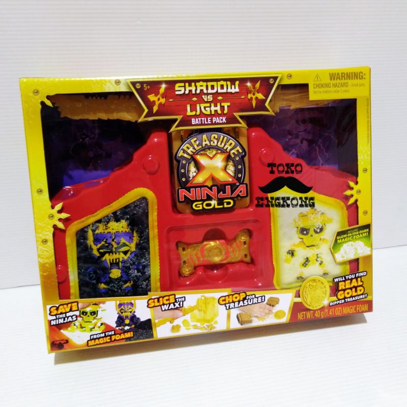 TREASURE X NINJA HUNTERS BATTLE PACK NINJA GOLD S6