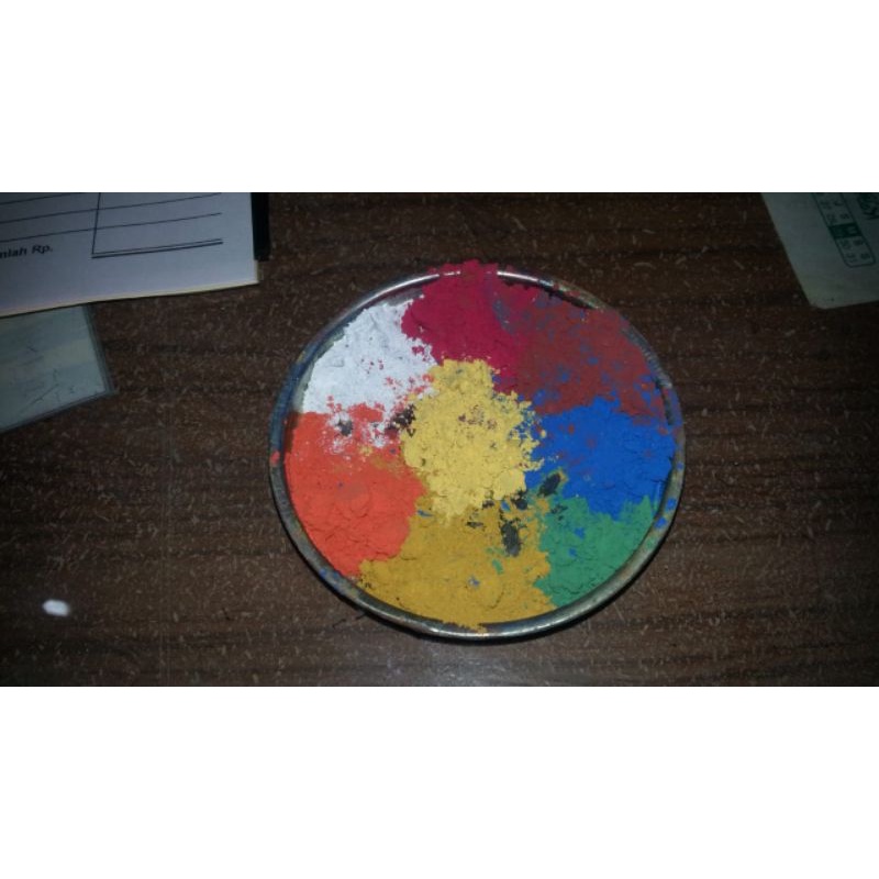 

Bubuk cat sumbo untuk pewarna wajah / lilin / pensil warna