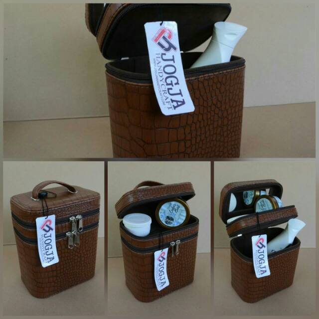 PROMO - Tas Kosmetik Tempat Makeup Beauty Case Box Make Up Case