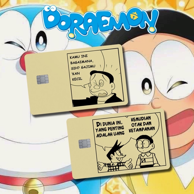 

DORAEMON SERIES | STIKER ATM / STICKER ATM / GARSKIN / CREDIT CARD / DEBIT / E-money