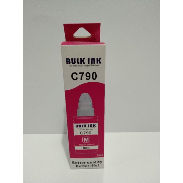 Tinta bulk ink Canon GI790 GI790 C790 Printer Canon G1000 G1010 G2000 G2010 G3000 G3010 G4000 - 135ml