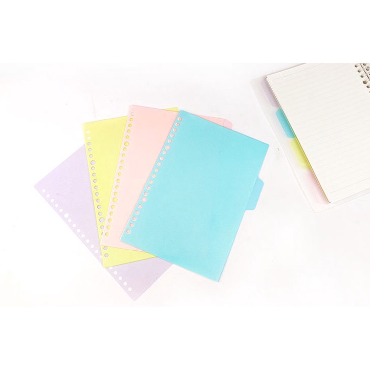 

index divider ukuran A5/ index divider warna pastel/ index divider murah/ index divider binder/ index divider rainbow/ index divider warna-warni