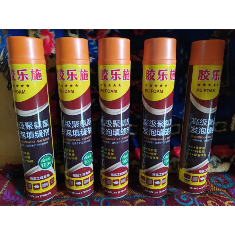 Jual POLYURETHANE FOAM - PU FOAM - FOAM SEALANT 750ml BERBAGAI MERK ...