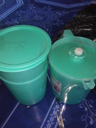 Cpm Yepo Savina Toples Teko Set Biru