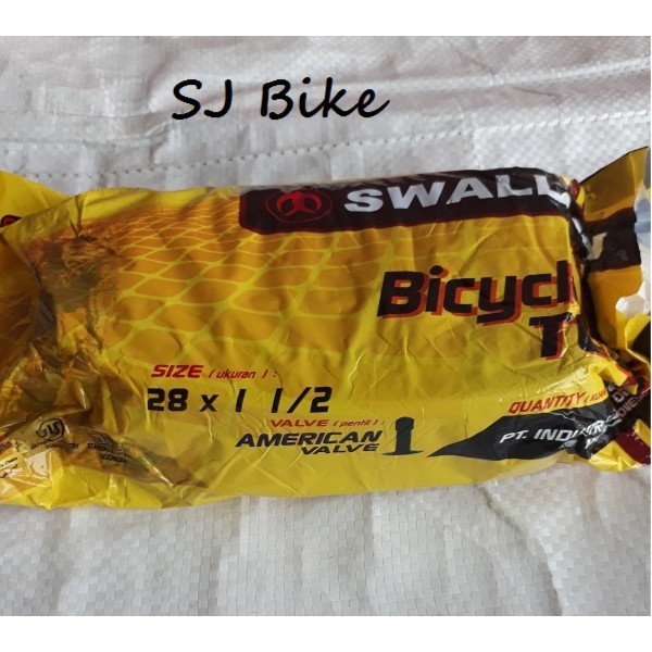 Ban Dalam Sepeda Becak grobak 28 x 1 1/2 Swallow Pentil Motor (AV)