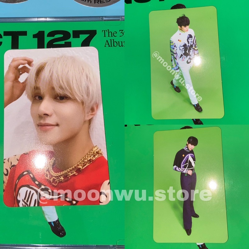 WTS UNSEAELED JEWEL CASE STICKER NCT 127 JAEHYUN JUNGWOO MARK DOYOUNG JOHNNY TAEIL YUTA TAEYONG HAEC