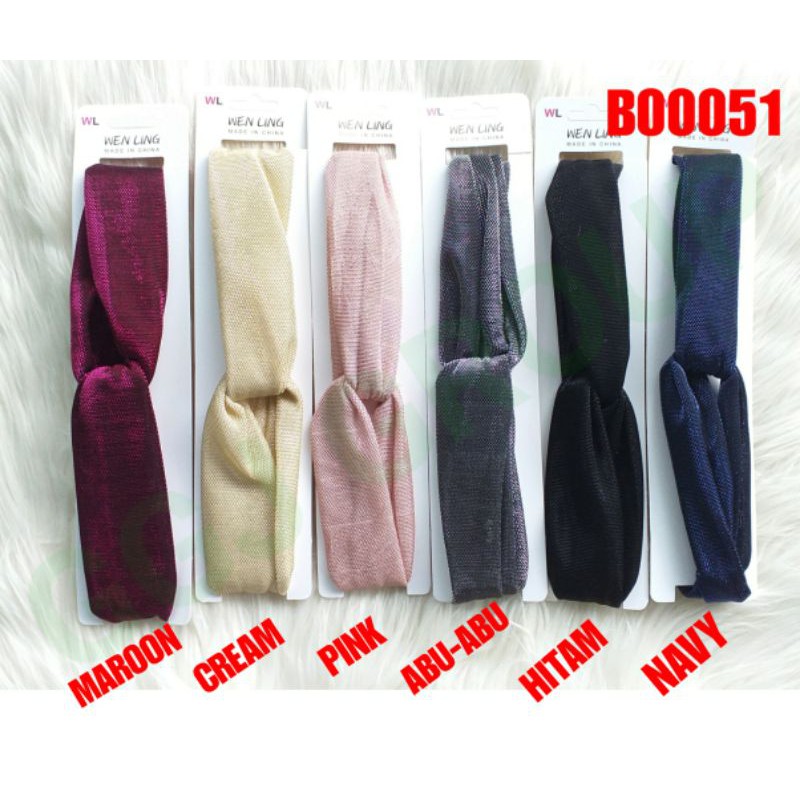 DC B BANDO KOREA MOTIF BLINK-BLINK HEADBAND FACIAL / TIDAK BISA MEMILIH