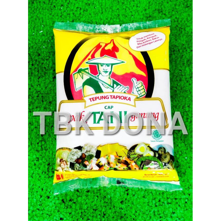 

Big Sale TEPUNG TAPIOKA CAP PAK TANI GUNUNG 500 GR Big Sale