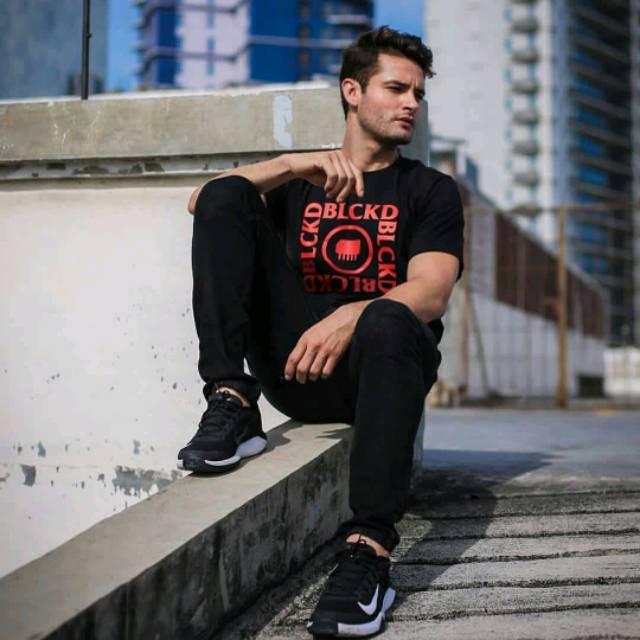 Kaos Black Id Original