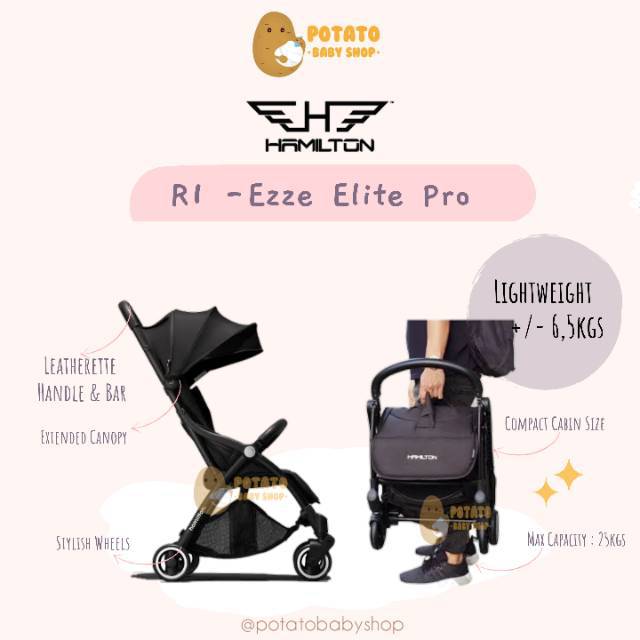 Hamilton - Ezze Elite Pro R1 Stroller