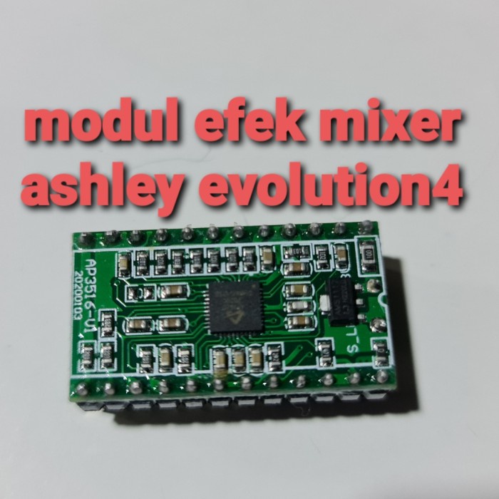 modul efek mixer ashley evolution4 evolution 4