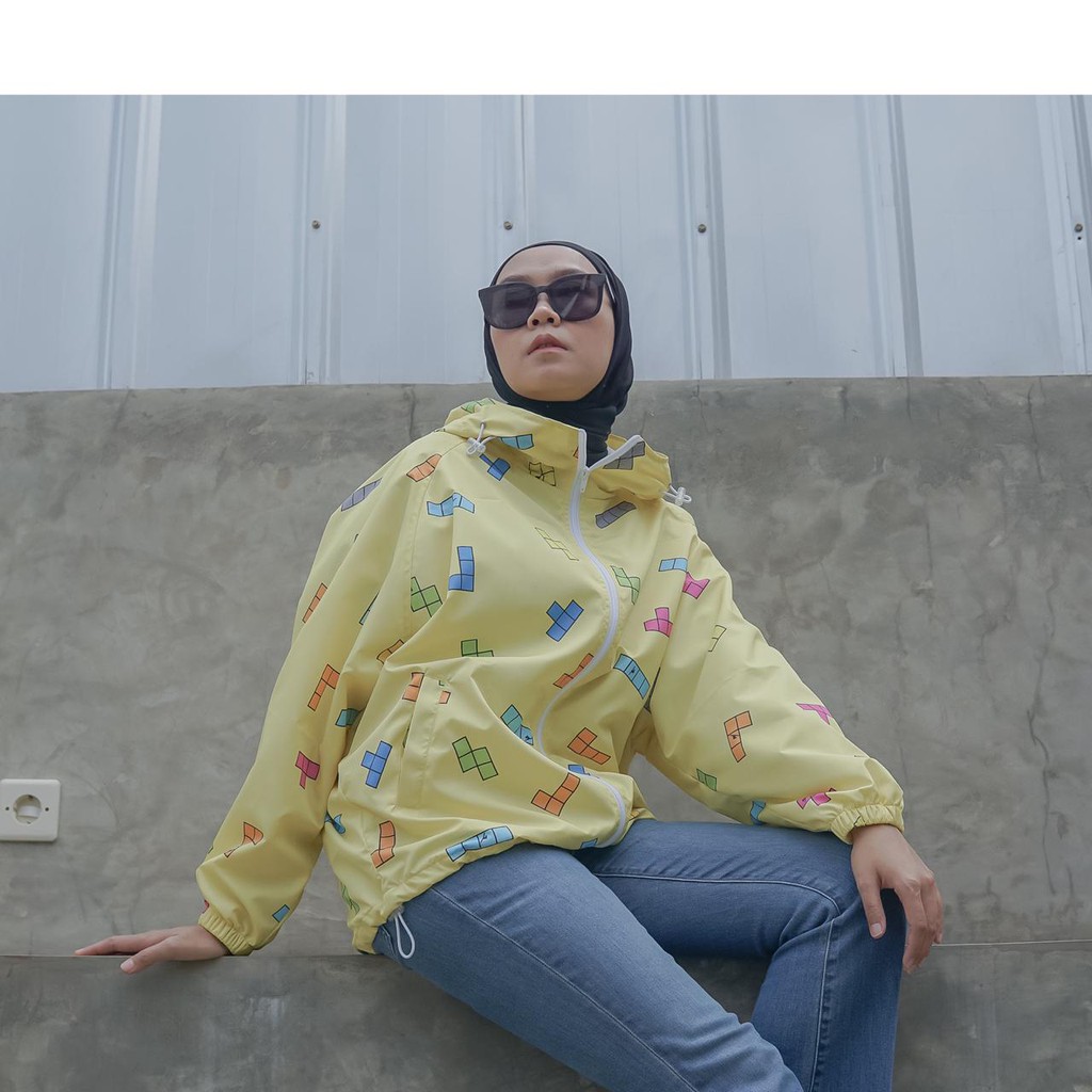 JAKET TETRIS YELLOW
