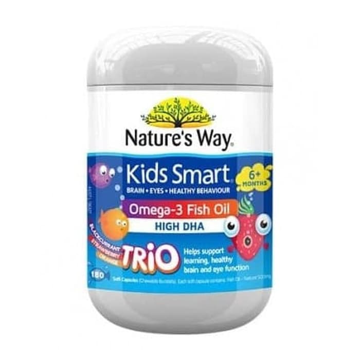 

Nature's Natures Nature Way Kids Kid Smart Omega-3 Omega3 Fish Oil 180