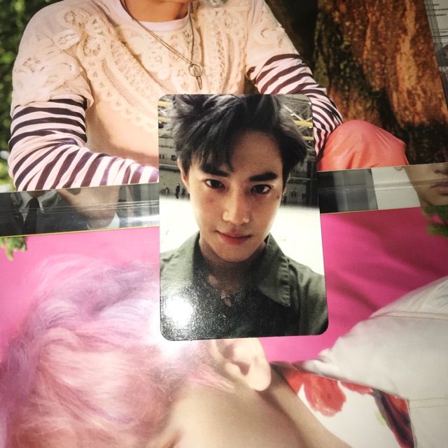 [EXO] Official EX'ACT Album: Monster Ver Suho PC - Photocard Only