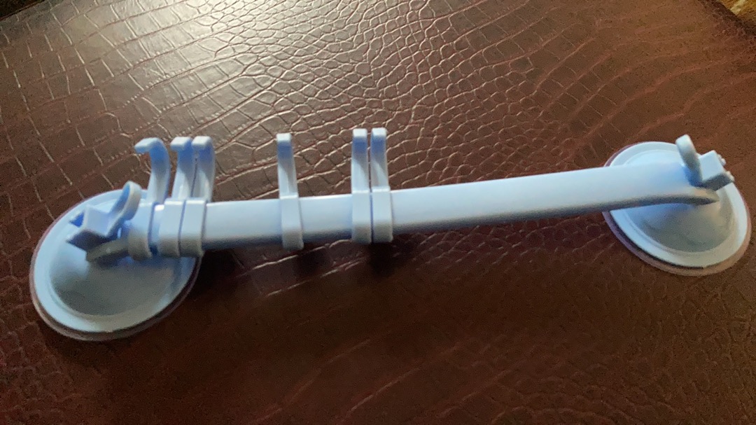 Lb.shop -gantungan Baju 6 Kait  Gantungan Tempel Dinding Kamar Mandi Bahan Plastik  Gantungan Handuk