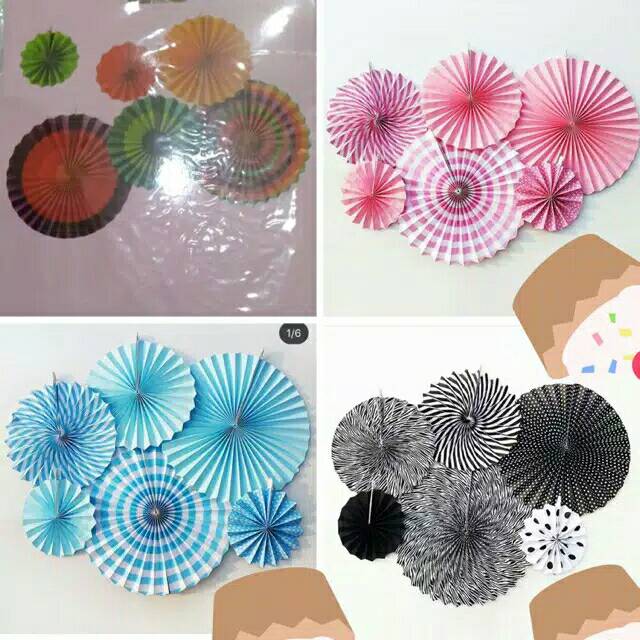 

Paper fun isi 6 pcs paper fun high Quality