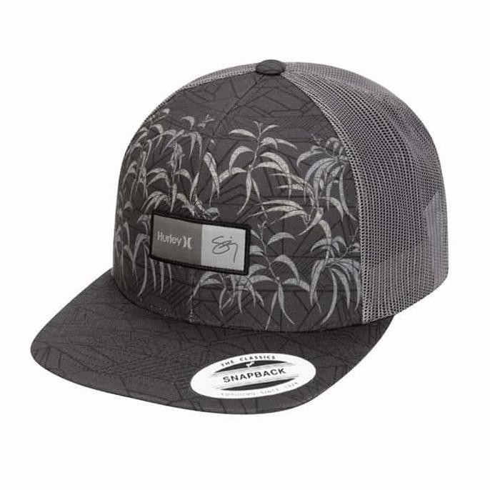 Big Sale Topi Snapback Pria☛ Topi Hurley X Sig Zane Kalaukoa Snapback Hat Yupoong Original Promo