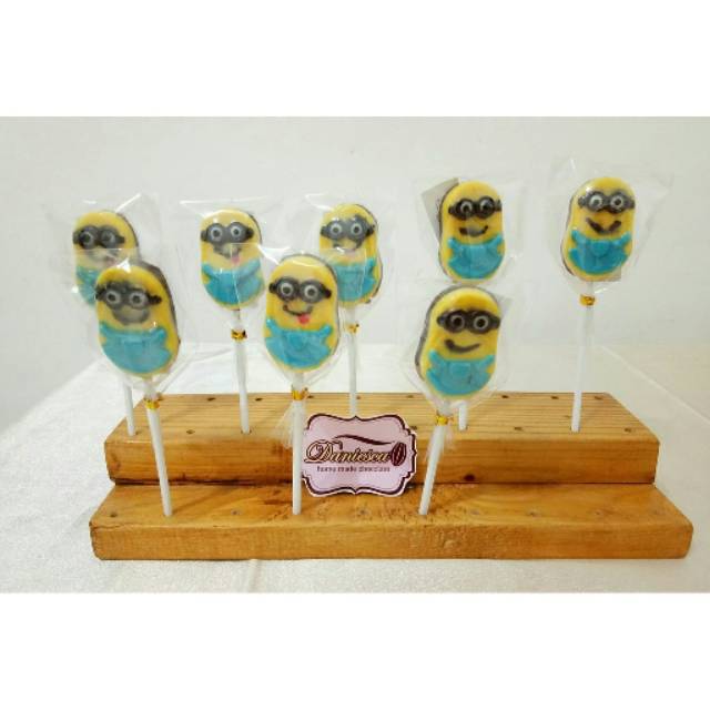 

.coklat stick - lollipop bentuk bunga , love , musuh angry bird, minion - coklat karakter lucu halal