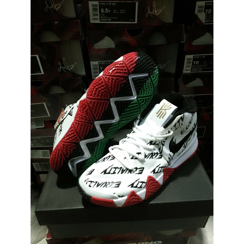 Jual  FREE SHOES BAG Sepatu Basket Nike Kyrie 4 BHM Equality   Irving   BHM Equality  36  Diskon